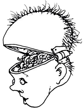 a stone sculpture of an angel on a hand